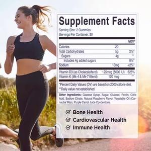 OEM Vitamine <span class=keywords><strong>D3</strong></span> <span class=keywords><strong>K2</strong></span> Huile de Coco Softgel 2 en 1 Complexe de Vitamines Supports Calcium Soutien Os Solides Vitamine <span class=keywords><strong>D3</strong></span> <span class=keywords><strong>K2</strong></span> Capsule Softgel - Product Image 2