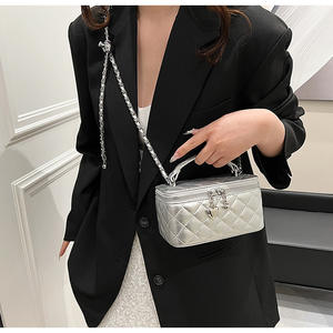 Borsa a <span class=keywords><strong>tracolla</strong></span> con reticolo diamantato da donna in pelle borse a <span class=keywords><strong>tracolla</strong></span> di lusso e borsa con telefono <span class=keywords><strong>cellulare</strong></span> borsa a mano - Product Image 6