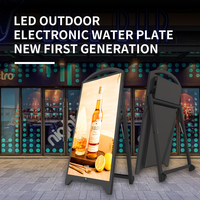 Pantalla LED para Exteriores de Alto Brillo P2.5mm, Quiosco de Señalización Digital Móvil con Batería, Cartel LCD Publicitario
