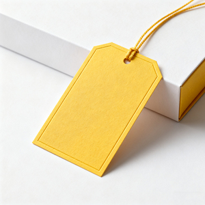 Etiquetas ecológicas reciclables de papel especial para ropa, etiquetas colgantes de Perfume de joyería troqueladas personalizadas de lujo con logotipo - Product Image 3