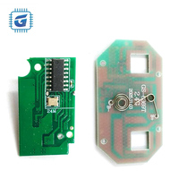 Carte de réception RC pour mini-excavatrice 2.4G, carte mère principale pour excavatrice sur chenilles avec fonction d'éclairage DigDemo, carte de circuit de télécommande rechargeable