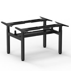 4AF2 4 стойка для офисной станции, рама для рабочего стола, регулируемый по высоте 2 человека, стол для электрического рабочего места - Product Image 3