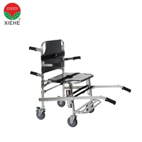 Chaise d'escalier pliante manuelle multifonctionnelle en alliage d'aluminium de haute qualité avec capacité de charge de 159 kg certifiée CE