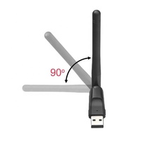 MT7601 USB WIFI dongle 802.11n carte réseau sans fil 150Mbps adaptateur wifi pour récepteurs de télévision par satellite