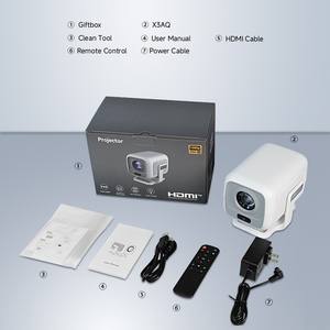 X3AQ Mini projecteur LED officiel <span class=keywords><strong>Netflix</strong></span> 4K vidéo 1080P Proyector sans fil Wifi maison projecteur Portable - Product Image 6