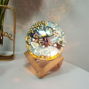 Nhà Máy Bán buôn mặt trăng pháo hoa bóng Lang Thang hành tinh Valentine của ngày bạn gái Quà Tặng bầu không khí trang trí 3D đêm đèn - Product Image 3