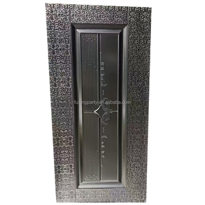 Diseño de hoja de puerta de acero Puerta de <span class=keywords><strong>chapa</strong></span> Puerta de <span class=keywords><strong>imprimación</strong></span> laminada de acero Interior de piel - Product Image 6