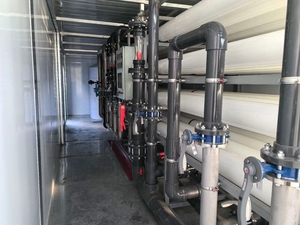 Système d'osmose inverse <span class=keywords><strong>Umek</strong></span> à haut taux de purification, pompe de dessalement d'eau de mer et de saumure, conteneur en acier 3000L/heure, garantie 1 an - Product Image 5