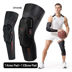 Coderas y Rodilleras de Compresión con Protección UV <span class=keywords><strong>para</strong></span> Baloncesto, Voleibol, Fútbol, Mangas Anticolisión de Panal <span class=keywords><strong>para</strong></span> Brazos y Rodillas - Product Image 1