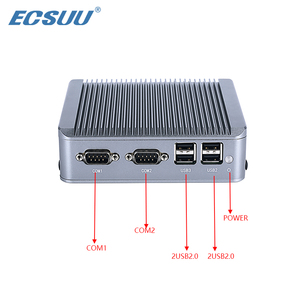 ECSUU Mini PC Intel 6th CoreTM I7/i5/I3 <span class=keywords><strong>CPU</strong></span> Chipset Caja de aleación de aluminio WIN10 8USB Computadora de oficina barata - Product Image 4