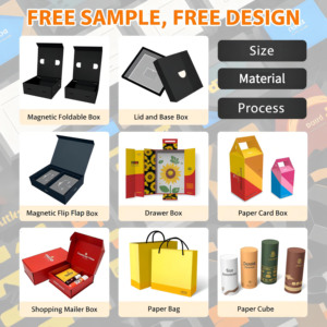 Scatola con Finestra in PVC Trasparente e Carta Kraft, Logo Personalizzato, Espositore Appendibile Pieghevole Riciclabile per Sapone, Caramelle, Biscotti e Alimenti - Product Image 4