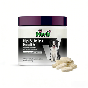 Friandises à mâcher pour chiens pour la force des hanches et des articulations avec vitamines E & D3, zinc et calcium - Absorption rapide pour la santé de la peau et du pelage, toutes races, toutes étapes de vie - Product Image 1