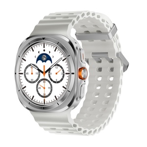 Smartwatch HD8 <span class=keywords><strong>Ultra</strong></span> (Tuobu) Rotondo in Silicone con Monitoraggio Frequenza Cardiaca, Pressione Sanguigna, Ossigeno nel Sangue, Sonno, SOS e Funzioni Sportive per Chiamate - Product Image 2