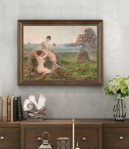 Venta al por mayor de pinturas en lienzo de cuerpo de mujer sexy y decoraciones de arte de pared de Casa desnuda de mujer sexy impresas - Product Image 5