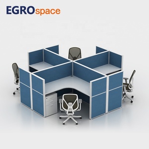 Egrospace vải văn phòng phân vùng bàn làm việc Bảng điều khiển mô-đun tủ - Product Image 4