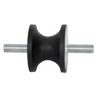 Pièces métalliques gainées de caoutchouc économiques, revêtement silicone, butée antichoc en caoutchouc – Services de découpe/moulage multicolores