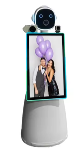 Roamer gian hàng ảnh tự động máy ảnh chuyển động điều khiển chuyển động photobooth nhiếp ảnh Robot Kit ảnh robot với 32inch màn hình - Product Image 3