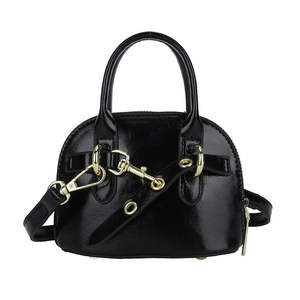 Sac à bandoulière pour femme mini-dôme de haute qualité en cuir PU petit sac à main - Product Image 4