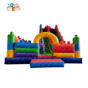 Dijual Luncur Luncur tiup tempat bermain anak pvc komersial kustom pabrik - Product Image 2