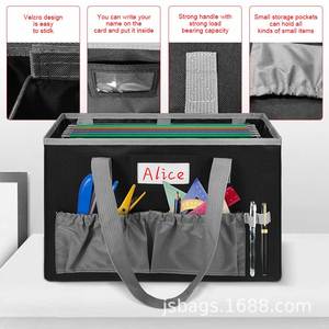 Vente directe usine en gros : Sac de transport multifonction pliable pour enseignant, porte-documents suspendu, sac fourre-tout pour dossiers - Product Image 2