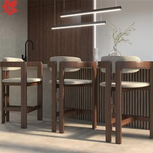 Silla <span class=keywords><strong>de</strong></span> Comedor <span class=keywords><strong>de</strong></span> Madera Maciza <span class=keywords><strong>de</strong></span> Lujo con Brazos Altos y Asiento Acolchado <span class=keywords><strong>de</strong></span> Terciopelo, <span class=keywords><strong>Diseño</strong></span> Tradicional para Muebles <span class=keywords><strong>de</strong></span> Hogar - Product Image 2