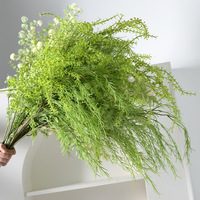 Bruiloftdecoratie Bos-stijl Groene Kunstbloemen Bladeren Vloerarrangementen - Kunstmatige Groene Bloemstukken van Plastic