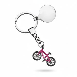 Porte-clés et porte-monnaie en alliage tendance pour vélo, avec mousqueton – Cadeau idéal pour les amateurs de clés - Product Image 2