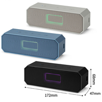 Vente en gros de haut-parleur RGB portable 10W IPX6 étanche sans fil BTS version 5.1 batterie de connexion de 20 mètres pour les fêtes à la maison