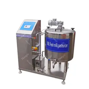 Mini Pasteurization Plant Milk Sterilization Machine Yogurt Making Machine 100 Liter Milk Pasteurizer Homogenizer