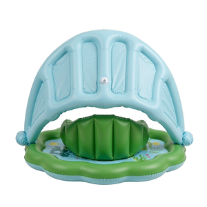 Tapis de jeu gonflable personnalisé pour bébé avec pare-soleil, planche flottante en PVC pour usage domestique, capacité maximale <100 kg, nombre de passagers autorisé <5 - Product Image 2