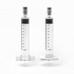 Seringue en verre de 5 ml (5 <span class=keywords><strong>cc</strong></span>) pour injection de comblement dermique à l'acide hyaluronique, directement de l'usine, avec poignées ergonomiques. - Product Image 6