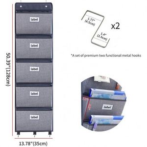 Sac de rangement suspendu sur porte en tissu, organisateur mural le plus vendu 2026 - Product Image 2