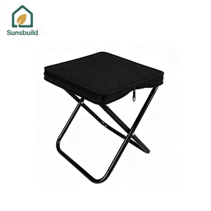 Tabouret pliant ultra léger Sunsbuild, mini chaise de poche avec sac de transport pour le camping, la pêche, la randonnée, le pique-nique en plein air - Product Image 1