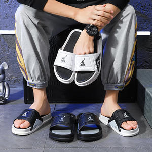 Chaussons d'été légers pour hommes en EVA, <span class=keywords><strong>semelle</strong></span> épaisse, dessus en maille, tendance, pour la maison, la plage, <span class=keywords><strong>semelle</strong></span> souple, chaussons pour couples - Product Image 2