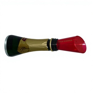 Vertedor de Champán de Plástico Rojo de 200 mm, Desechable, para Vino, Moderno, para Fiestas - Product Image 5
