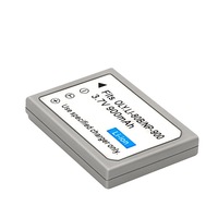 Compatible con baterías de cámara LI-80B/NP-900; Batería de repuesto recargable de iones de litio con decodificación de función completa en stock