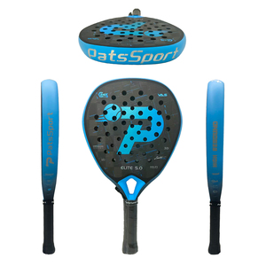 <span class=keywords><strong>Raqueta</strong></span> de Pádel PATSSPORT RTS de Nuevo Diseño Profesional, de Fibra de Carbono 24K con 38 mm de Grosor, Textura 3D y Acabado Esmerilado - Product Image 1