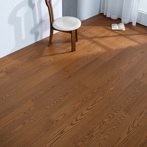 Plancher en bois Padauk T&G multicouche antidérapant, facile à nettoyer, gaufré, rustique, conforme à la norme RoHS Grade ABC, 14 mm 20 mm, pour bébés et enfants - Product Image 1
