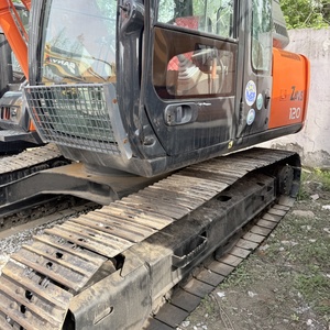 Excavatrice Hitachi ZX120 d'occasion de haute qualité, 12 tonnes, sur chenilles, faible nombre d'heures de travail, prix abordable, engin de construction d'occasion en stock - Product Image 3