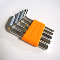 Juego de Llaves Hexagonales de Brazo Corto Básico de Bajo Costo, Kit de Herramientas de Llaves Allen en Forma de L Simple para Bricolaje en el Hogar, Muebles y Mantenimiento de Bicicletas