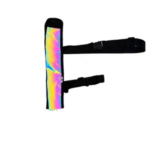 Sac de transport décoratif en tissu réfléchissant pour éventail de Kung Fu écologique de 33 cm (13 pouces) – Accessoire pour éventail de Tai Chi - Product Image 2