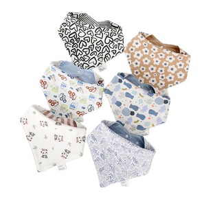 Bavaglini Triangolari Impermeabili Riutilizzabili per Bambini per <span class=keywords><strong>Viaggi</strong></span> all'Aperto - Product Image 2