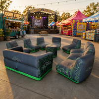 Canapé gonflable, chaise gonflable, canapé de camping, siège publicitaire gonflable, tabouret gonflable de marque pour l'extérieur