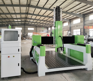 5-Achsen-CNC-Schaumschnitzmaschine mit Dreh vorrichtung und automatischem Werkzeug wechsel zur Herstellung von Schaum modellen und Skulpturen - Product Image 4