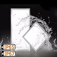 Plafonnier LED plat moderne en aluminium étanche IP65 40W 4000LM 4100K Blanc neutre CRI 90 Garantie 5 ans