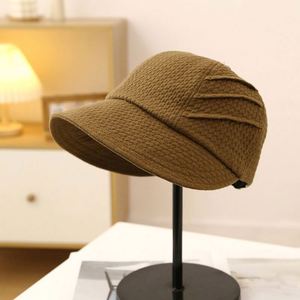 2025 New Arrival Women <b>Sunscreen</b> Fashion Trendy Beret Hat Spring Autumn Outdoor Special Design Beach Sun Hat - Product Image 1