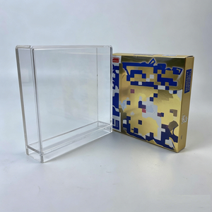 Wholesale UV Protected Holographic Magnetic Lid Custom Acrylic Case for Video Game Collectibles - Product Image 1