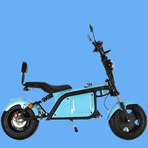 Новейшая модель; Хит продаж 12 дюймов внедорожник 60V 52V 1600W 2000W 2400W Мощный двойной зарядки скутер двухколесные электрические скутеры для взрослых