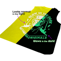 Film de transfert thermique DTF lumineux personnalisé, impression de transfert thermique DTF qui brille dans le noir pour t-shirts, sacs