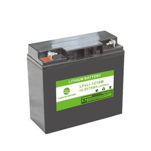ディープサイクル高品質充電式Lifepo4 12v 18AHリチウムイオン電池太陽光発電、ヨット、rv 25AH 30AH - Product Image 1